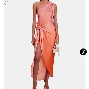 Brand new without tags! baobab marea satin one shoulder dress